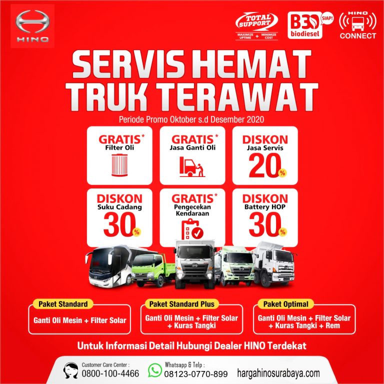 Service hemat truk terawat