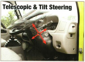 Telescopic dan Tilt Steering