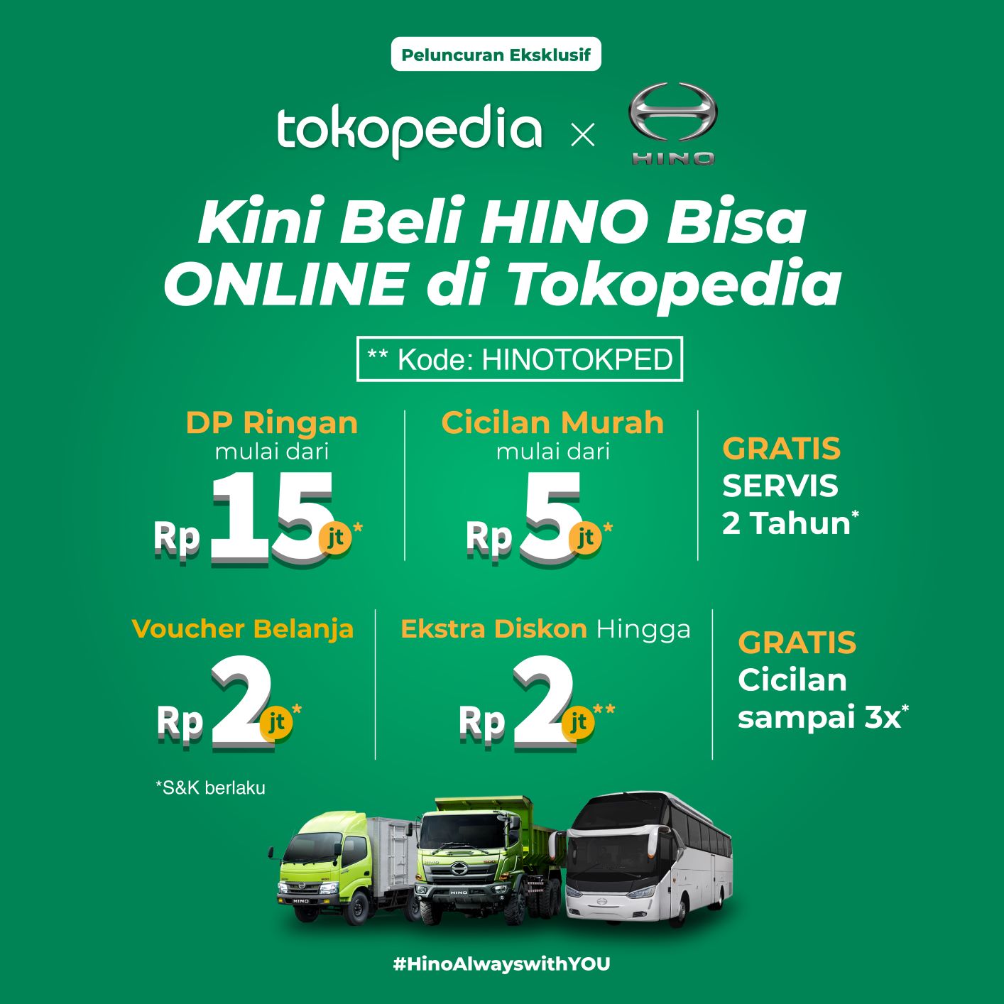 Tokopedia Hino Official Store