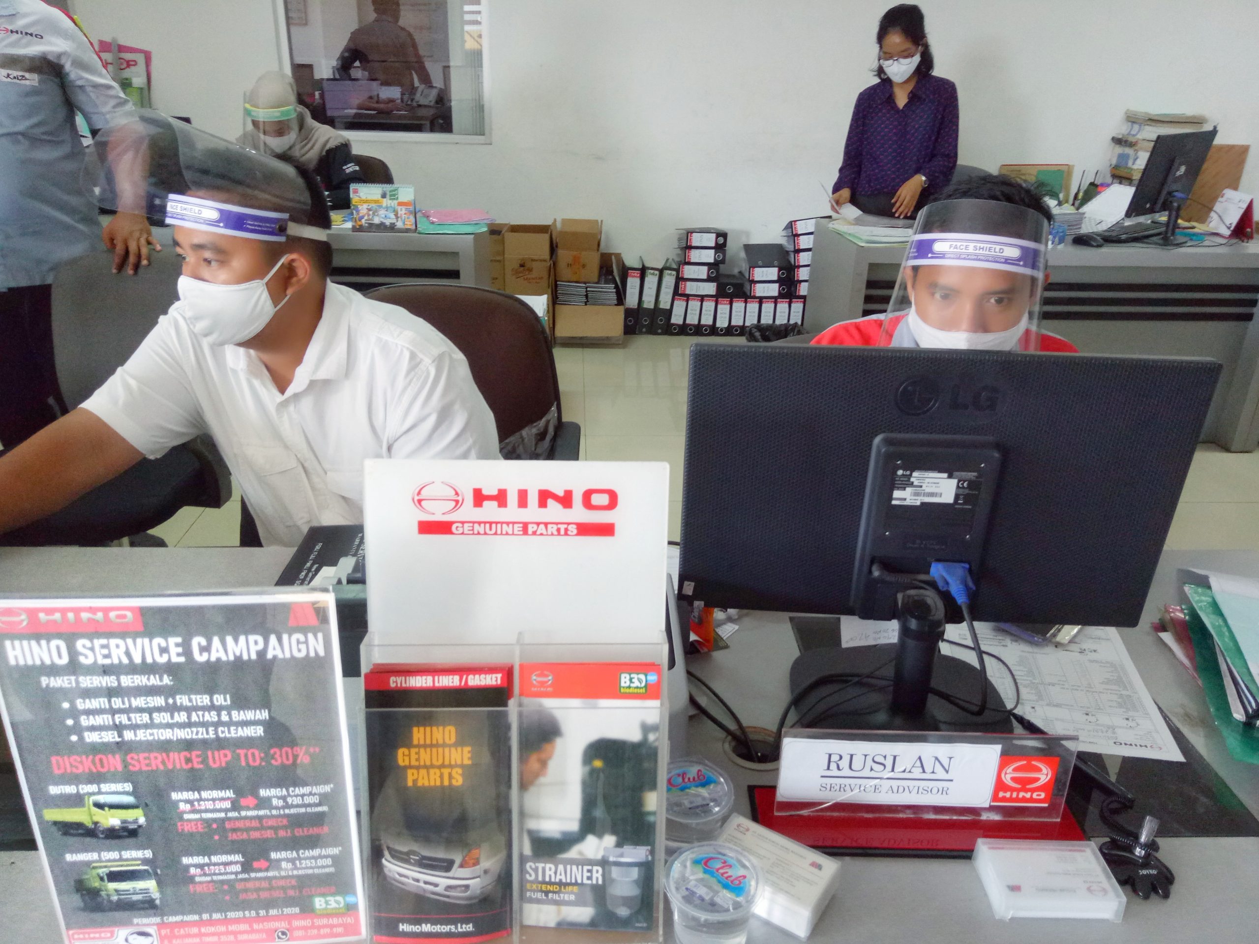 hino paket hemat perbaikan kopling dan kelistrikan