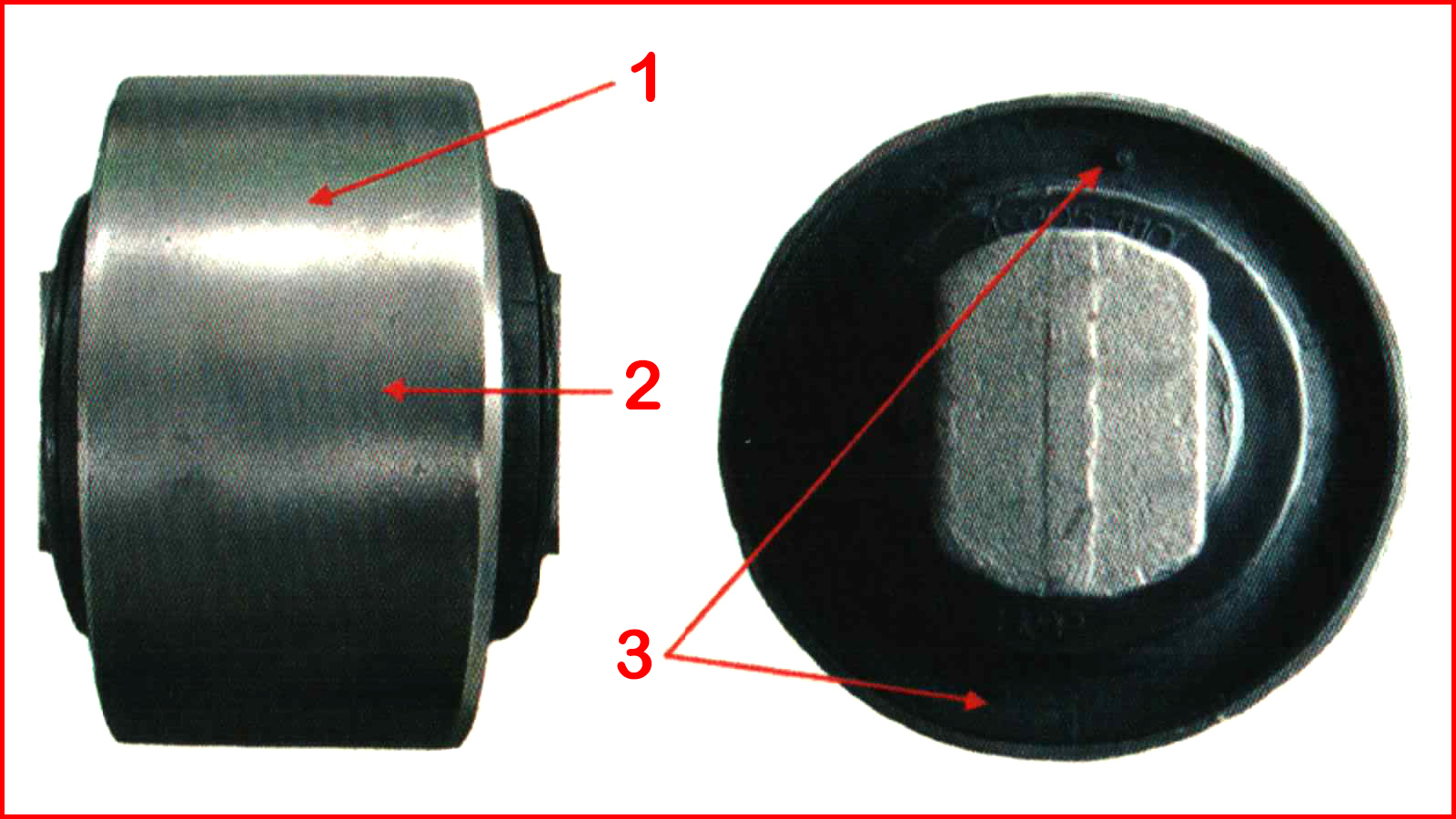 tips sparepart Rubber Bushing Palsu